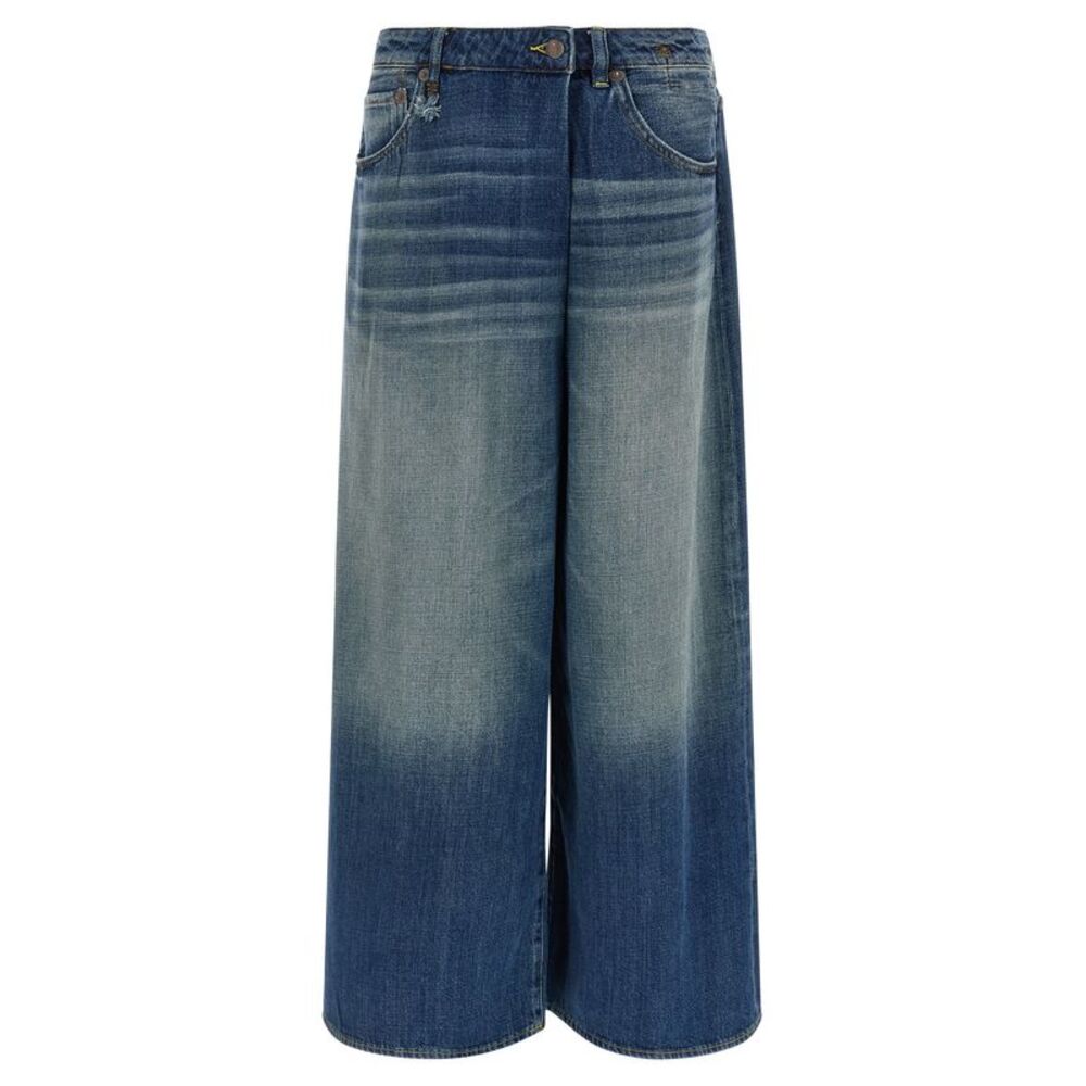 R13 Blue Cotton Jeans Women's Denim